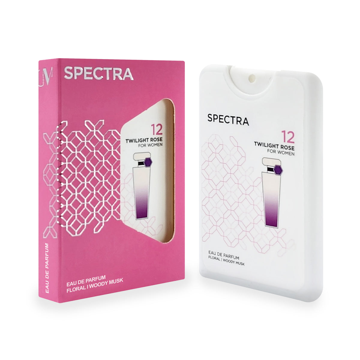 Spectra Pocket 012 Midnight Rose – Eau de Parfum para mujer - 18 ml