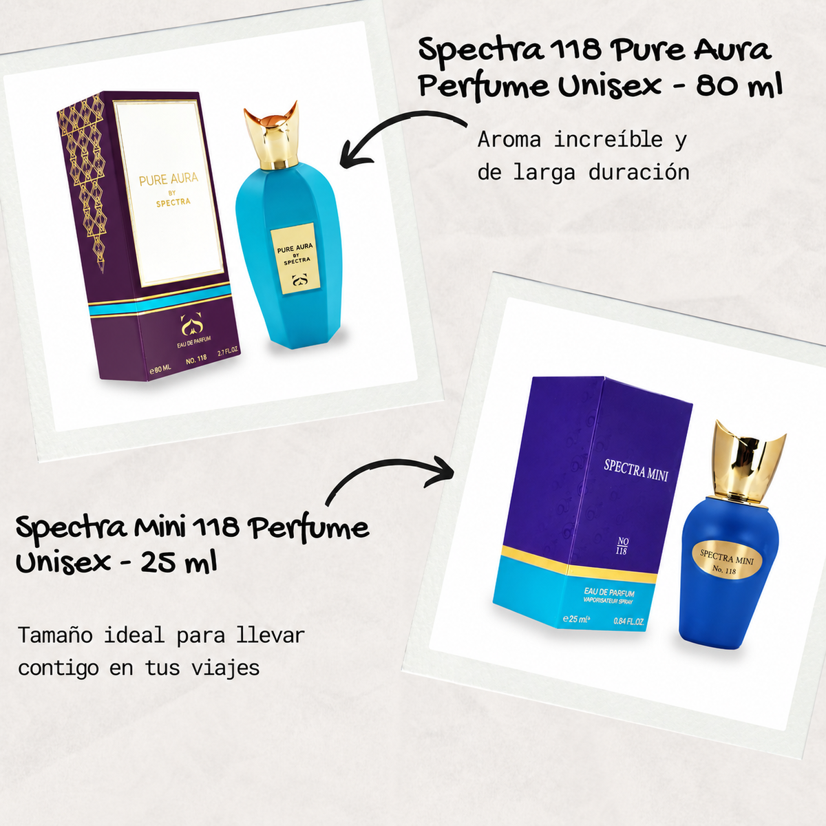 Spectra Pocket Oriental 118 Pure Aura Eau de Parfum Unisex – 18 ml