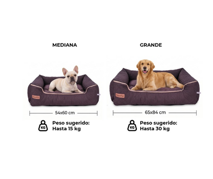 Cama Ortopédica Nube de Confort para Perros Medianos | Alivio Articular NidoPet