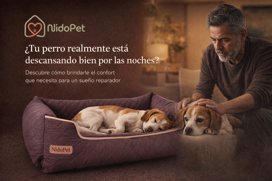 Cama Ortopédica Nube de Confort para Perros Medianos | Alivio Articular NidoPet